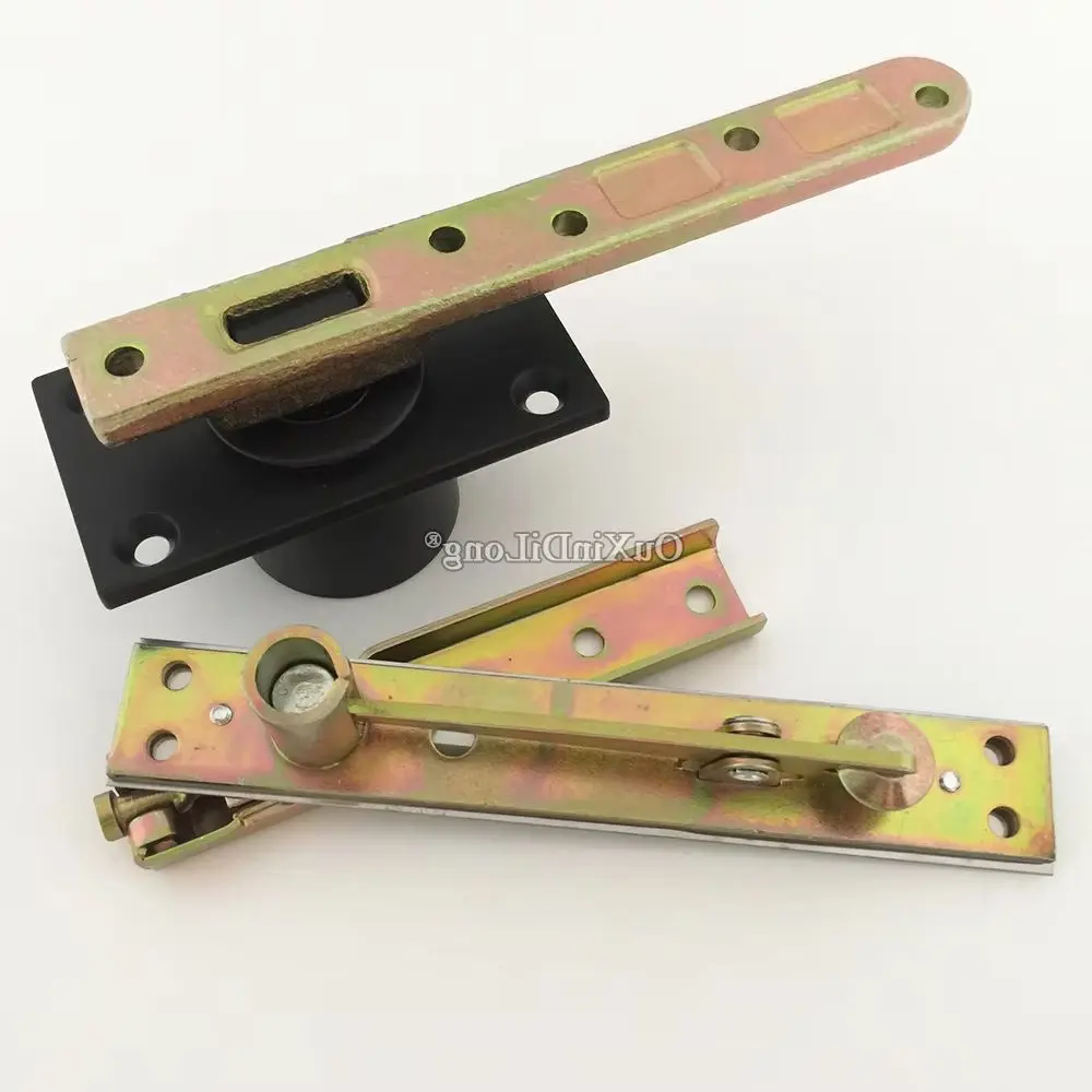 

1Set Wood Door Heavy Invisible Hinges 360 Degrees Rotate Shaft Hinge No Buffer Function No Positioning No Spring Max Load 500kg