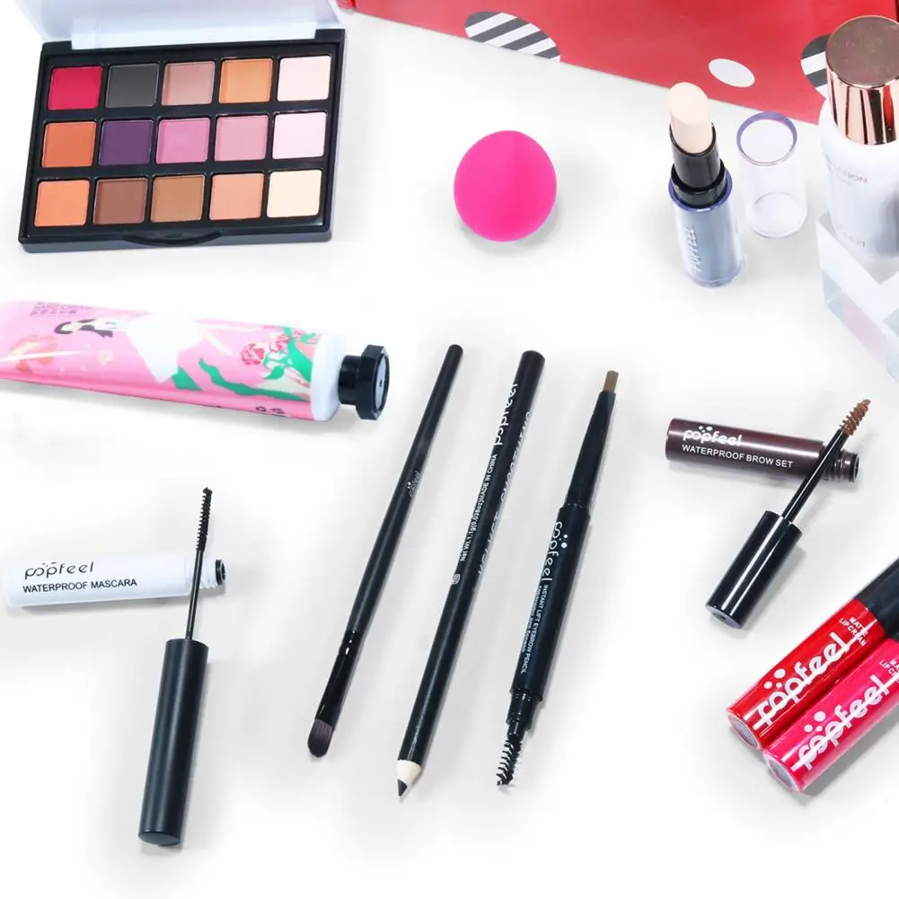 Ensemble de pinceaux de maquillage de haute qualité, outils de beauté, palette d'ombres à barrage Essentials, mascara Jules Gloss pour Mayor Inner