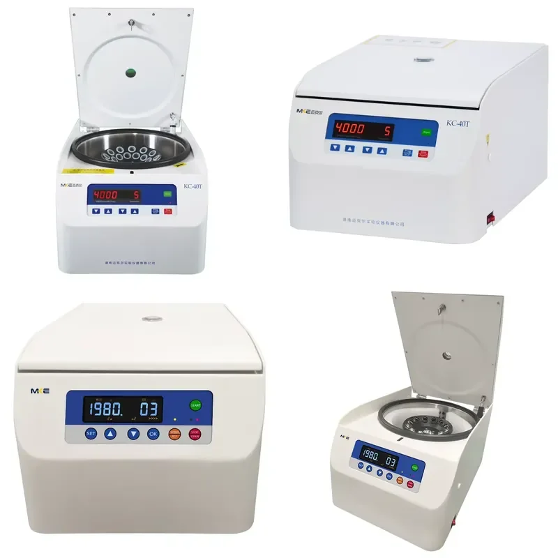 MKE KC-40T Accurate Speed Control 24-Point Lab Mini Centrifuge Machine DC Brushless Motor 2268xg RCF 6*50ml Capacity Schools