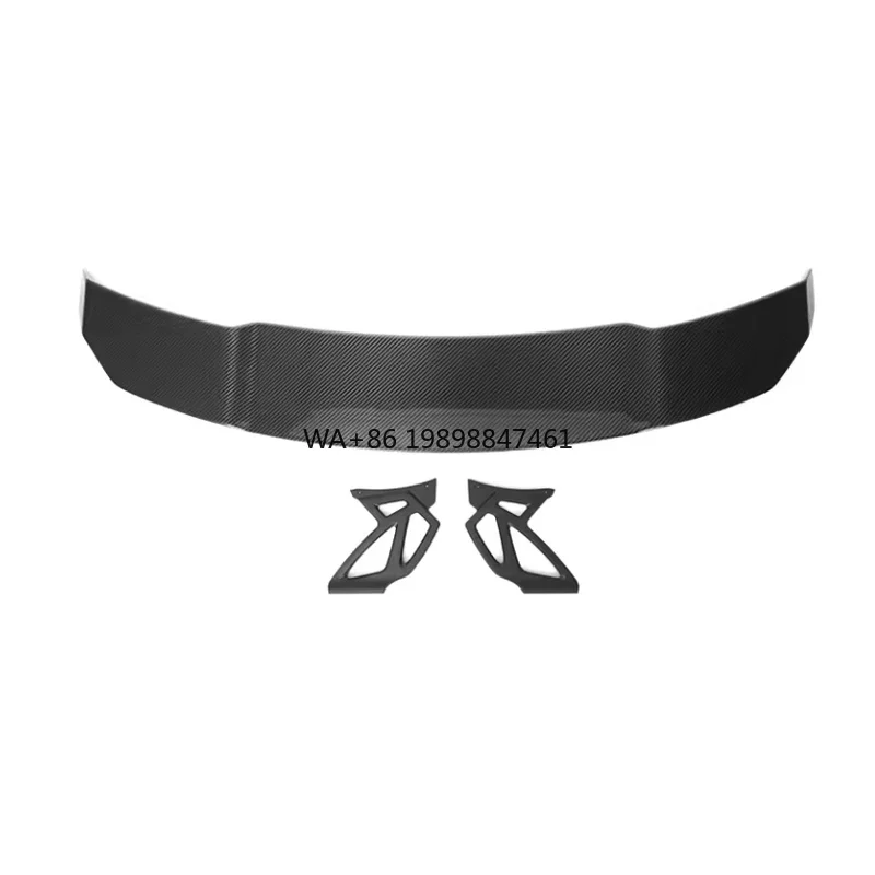 

Dry Carbon Fiber Rear Trunk Wing Spoiler for BMW Sedan F80 M3 F82 M4 V Style Racing Wing Boot Spoiler 2014-2020