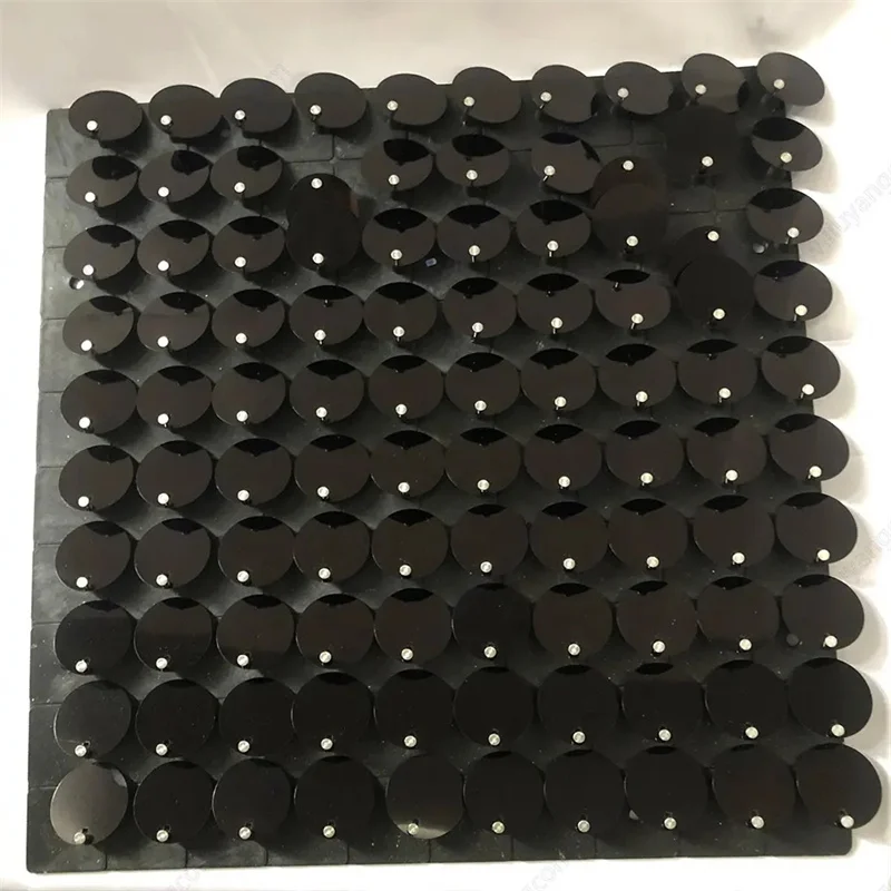 3D Mirror Effect Flash Multi-background Black Flash Wall Plate Sequins Decorative Panel Rainbow Decorative Bracket Decorative