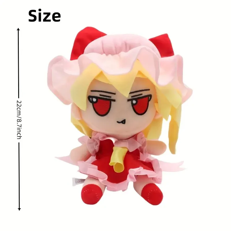 20ซม.Touhouโครงการของเล่นตุ๊กตาน่ารักPlush Fumo × Fumo TouHouโครงการFlandreตุ๊กตาตุ๊กตาสะสมวันเกิดคริสต์มาสของขวัญ