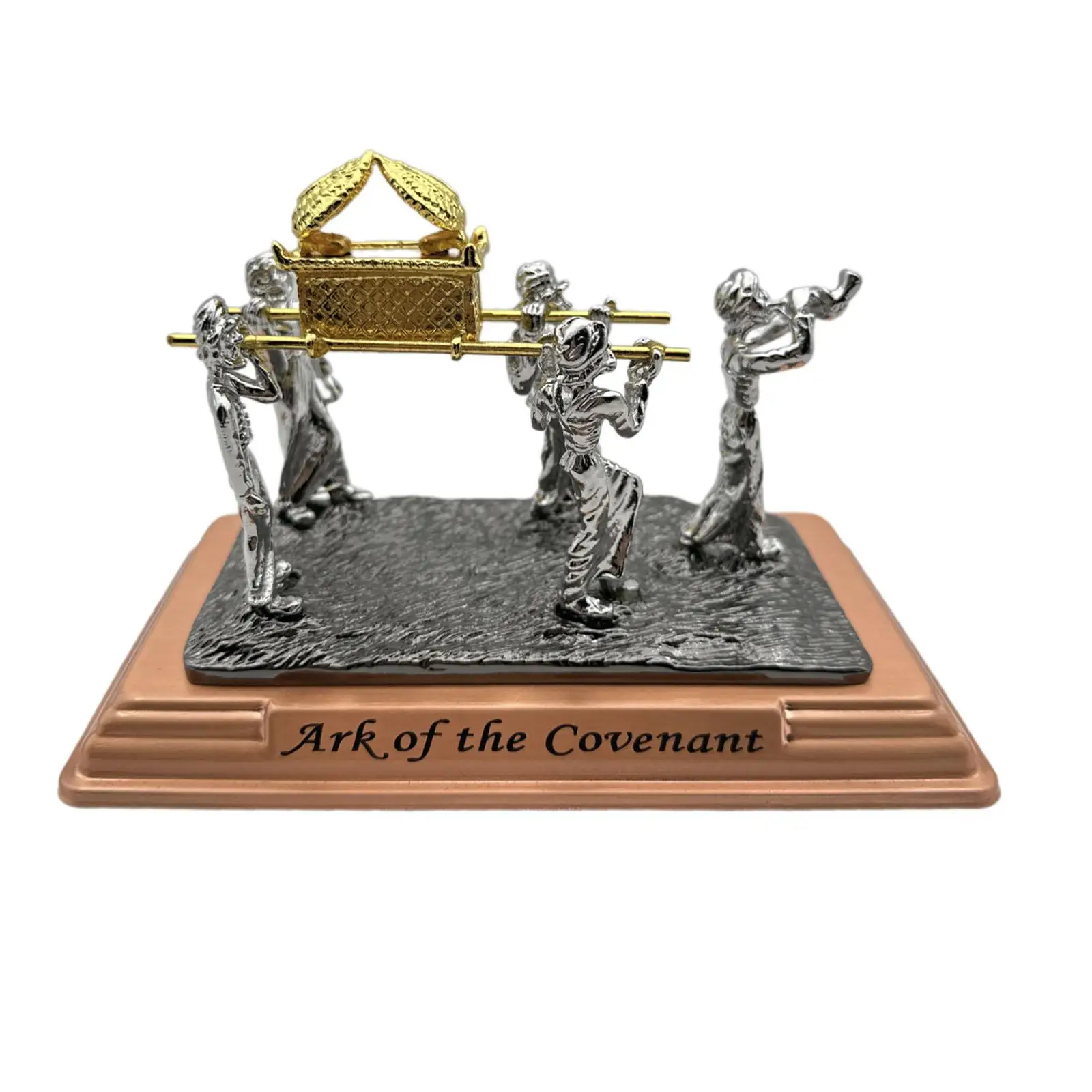 Ark of The Covenant Religious Figurine Decorative Statue Collection Desktop Ornament for Fireplace Table Centerpiece Entrance