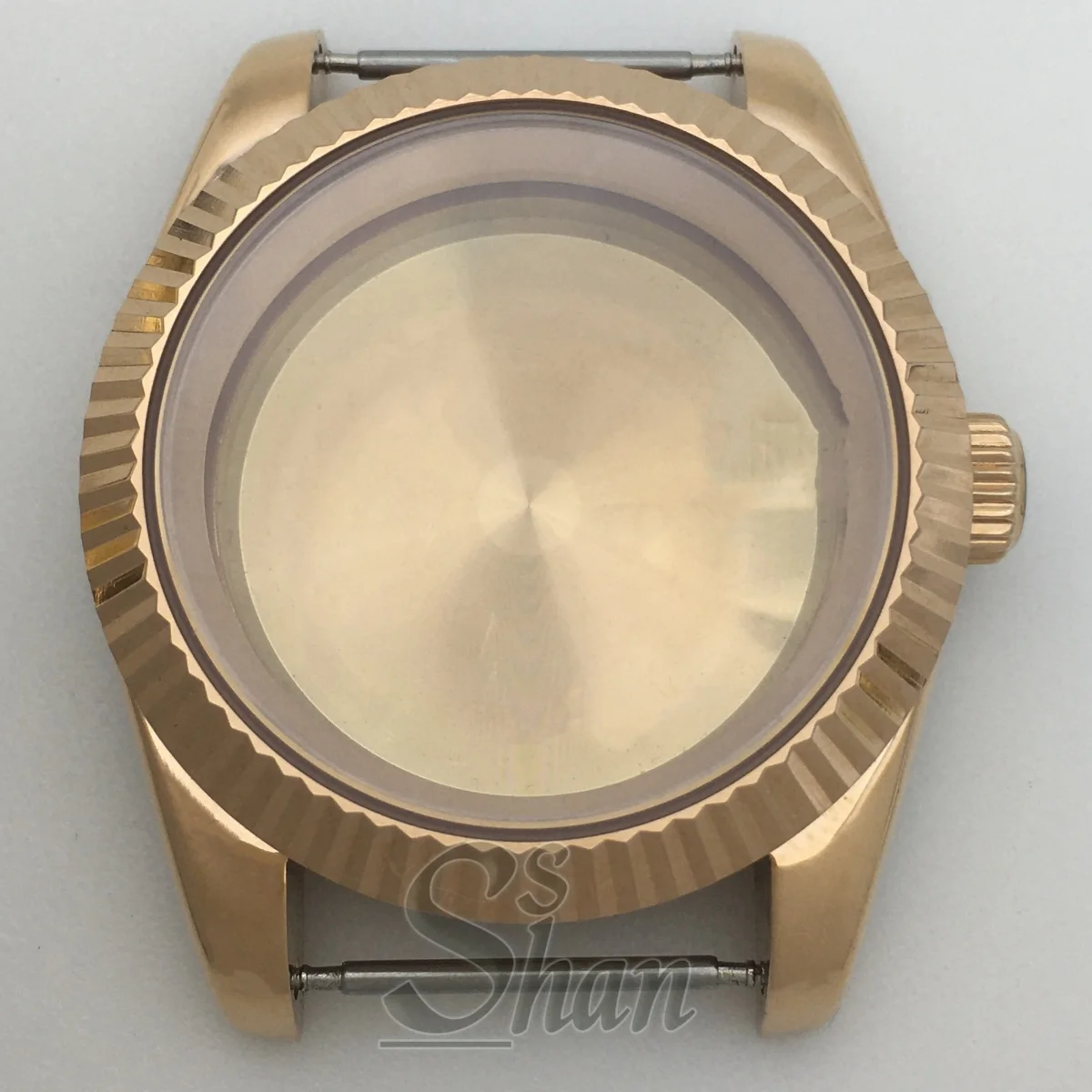 Caja de lujo para hombre de 36mm/39mm, correa de acero inoxidable, parte superior de cristal de zafiro adecuada para movimiento NH34 NH35 NH36 ETA2824 2836 PT5000