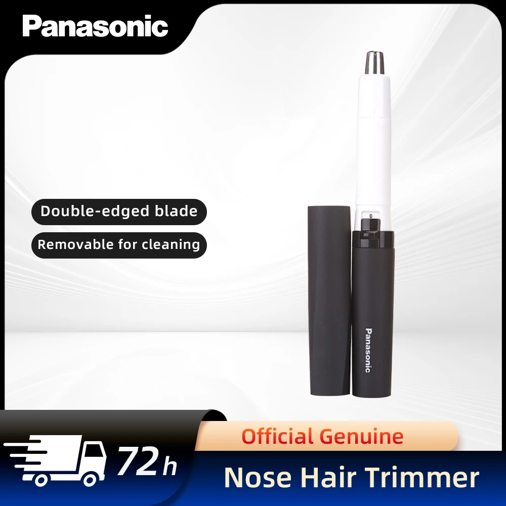 Panasonic Electric Nose Hair Trimmer Portable Nose Ears Hair Eyebrow Trimmer for Men Rechargeable Painless Clipper