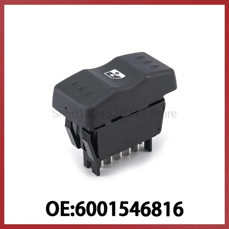 

6001546816 suitable for Renault car glass regulator switch button power window control single switch