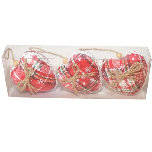 Walke pcs set Pine Tree Ornament Pine Pattern Cici Ball 10CM