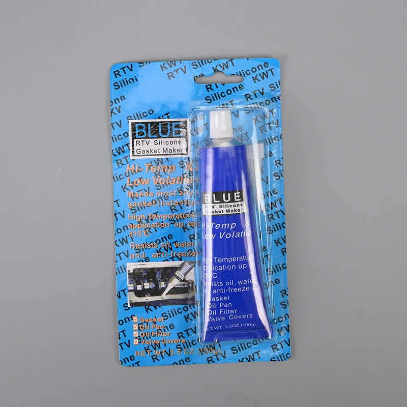 Sellador de junta de motor impermeable, adhesivo de caucho de silicona y relleno de huecos de equipos mecánicos