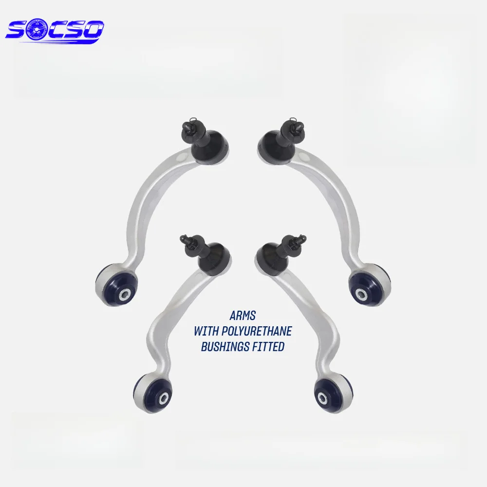 4pcs Front Upper Control Arms Kit for Lexus LS460 LS600h 4WD AWD 48630-59145 48630-59095 48630-59135 48610-59095 48610-59105