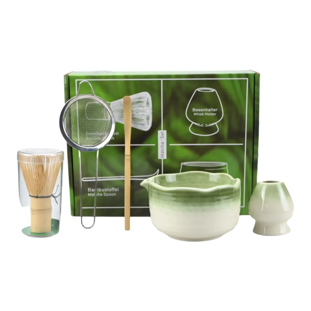 Bols Matcha de la dynastie des chansons, outils de fabrication Matcha, pinceaux Matcha, bols à thé de Style japonais, mélangeurs, fouets à thé, 2/4/5 pièces/ensemble