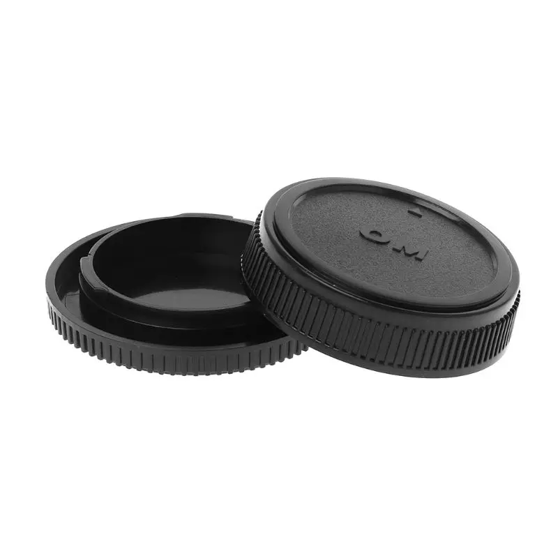 J78A Rear Lens Body Cap Camera Cover Anti-dust Mount Protection Plastic Black for OLYMPUS OM Dropshipping
