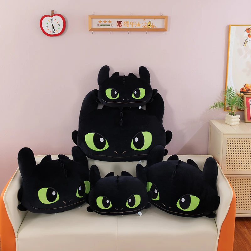 

How To Train Your Dragon Anime Figures Toothless Plush Toy Toothless Plush Toy doll Room Children Toy Cute Kawaii Birthday Gift
