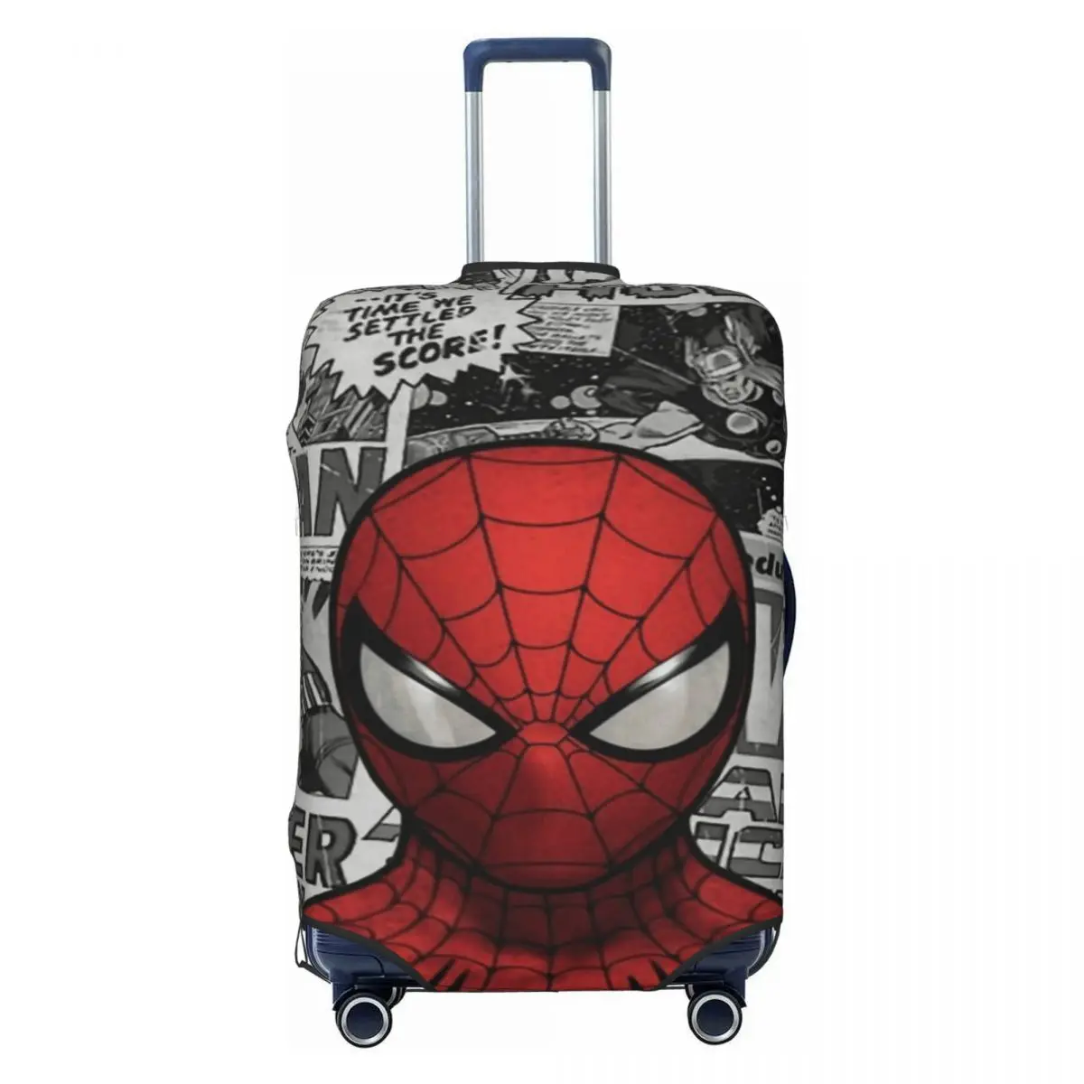 

Custom Spiders Movie Mans Cartoon Superhero Luggage Cover Cute Suitcase Protector Covers Suit For 18-32 inch