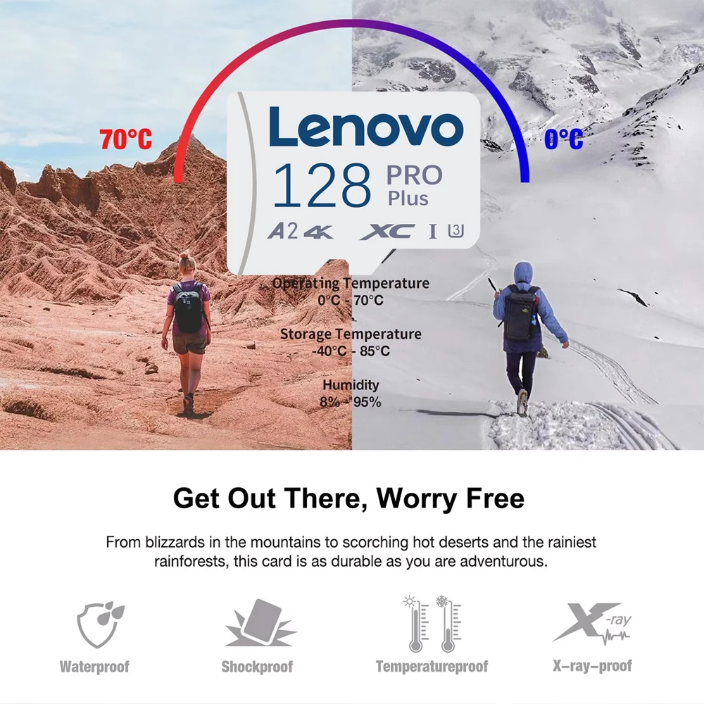 Lenovo 2TB Memory Card 128GB Class 10 V30 TF Card 1TB Mini SD Card 512GB High Speed Micro TF SD Card 256GB For Nintendo Switch