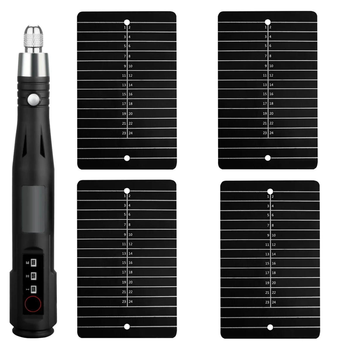 New Electric Four Plate Engraving Set - Fire, , and Rust All Software and Hardware Wallets