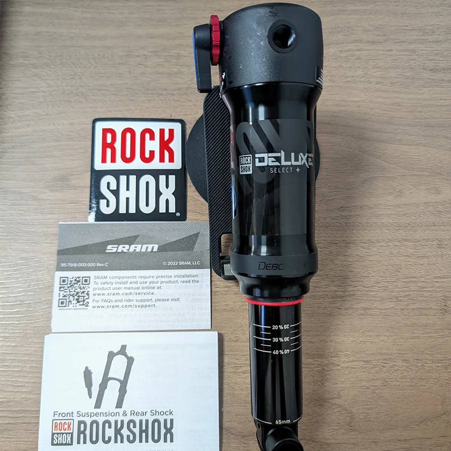 ROCKSHOX Deluxe Select+ AIR SPRUNG SHOCK MTB BIKE REAR SHOCK