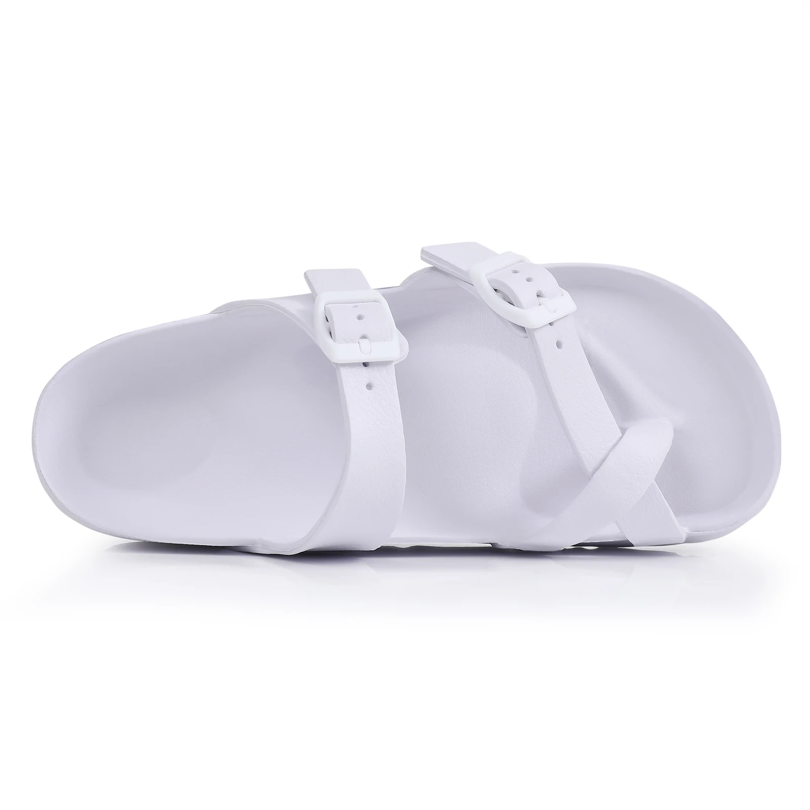 Comwarm Orthopädische Damen-Sandalen mit Verstellbarer Schnalle Rutschfeste Modische Slides Weiche Sohle Strandpantoffeln mit Gewölbeunterstützung – Detail 21