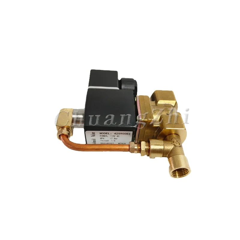 

New 42590083 Solenoid Valve AC110V 17Bar 1/4 Part for Ingersoll Rand Industrial Air Compressor for Manufacturing Plants