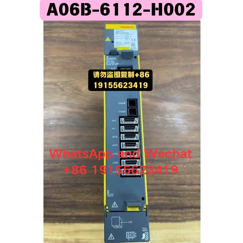 

Б/у драйвер A06B-6112-H002 Функциональный тест ОК Быстрая доставка