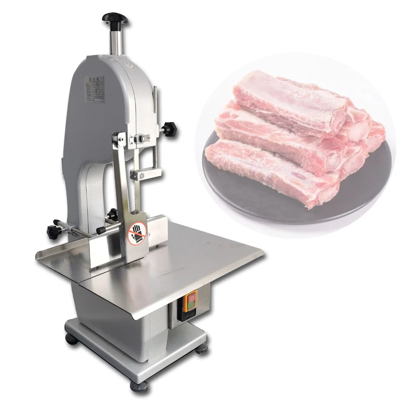 Automatic Frozen Meat Bone Cutting Machine Desktop Commercial Electric Bone Sawing Machine For Cutting Bones ﻿