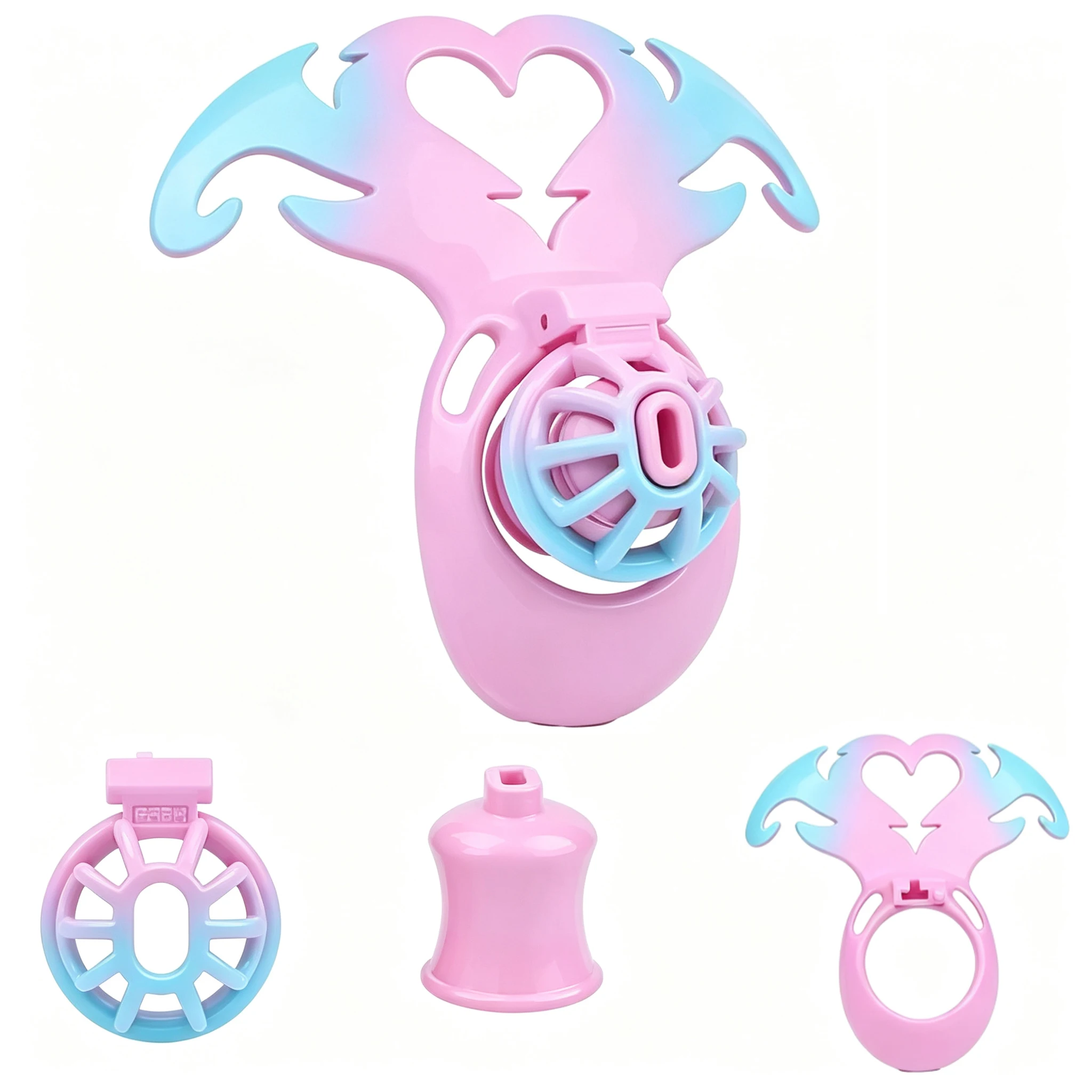 2026 ABS Ventilate Chastity Cages Penis Bondage Cock Lock With Loyalty Belt BDSM Sex Toys For Men Gay Sissy Erotic Accessories