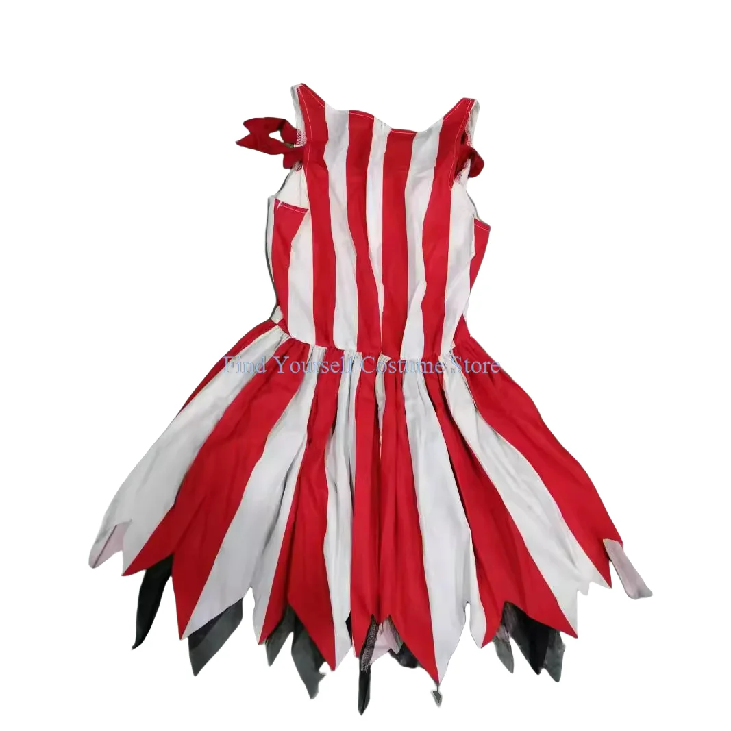 Costumes de clown pour femmes, robe de cosplay pour adultes, tenues effrayantes pour la fête de carnaval, vêtements d'Halloween féminins