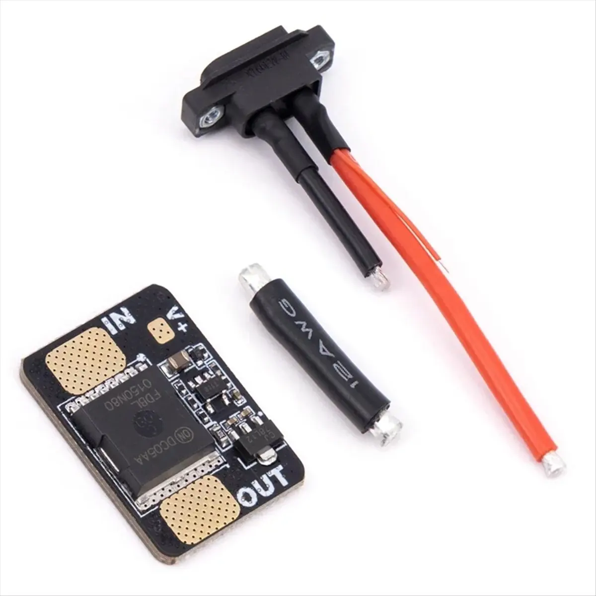 ■★New Arrival Fashion  Anti Spark Filter with XT60E-M for Nazgul5 V3/Chimera7 Pro V2 18x16mm FPV Freestyle Drone DIY Parts XT60E