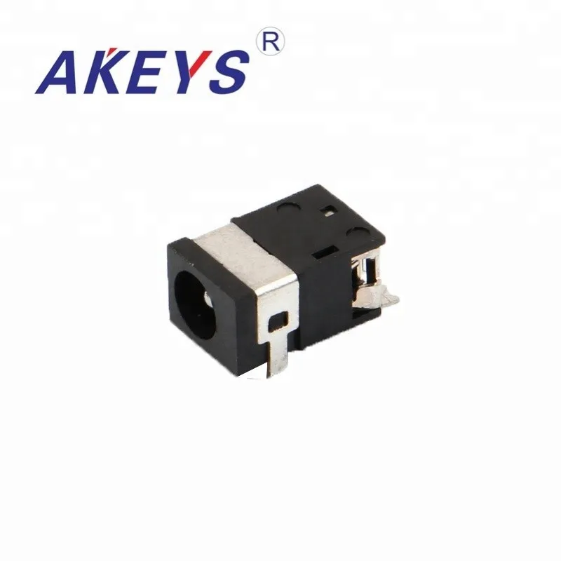 10 PCS DC-045A SMT Factory Directly Supply silver plating Female DC Power Jack Connector with column