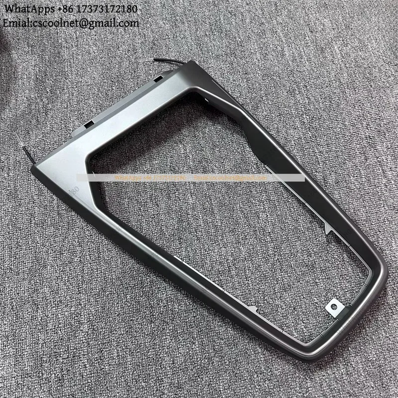 k3 RGB Ambient Light Shift Decorative Frame Trim Central Control Gear Panel Cover Car Accessories for Audi A3 8Y S3