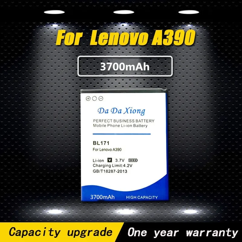 Новый аккумулятор на 3700 мА · ч мобильный телефон Li-Ion BL171 Для Lenovo A356 A376 A368 A319 A390 A390T A370E A500 A60 A65