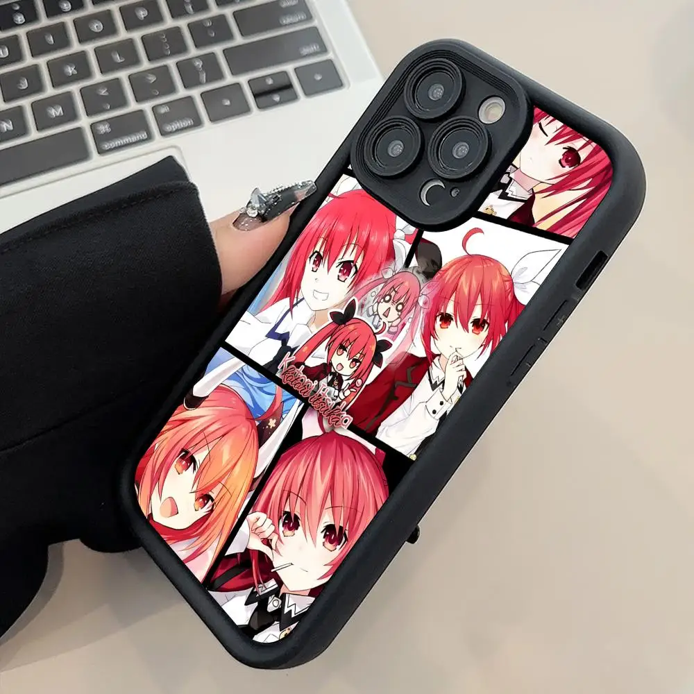 

Date a Live Kotori Itsuka Phone Case for iPhone 17 16 15 14 13 12 11 Air Pro Max Plus Thicken TPU Colorful Cover Luxury Cover