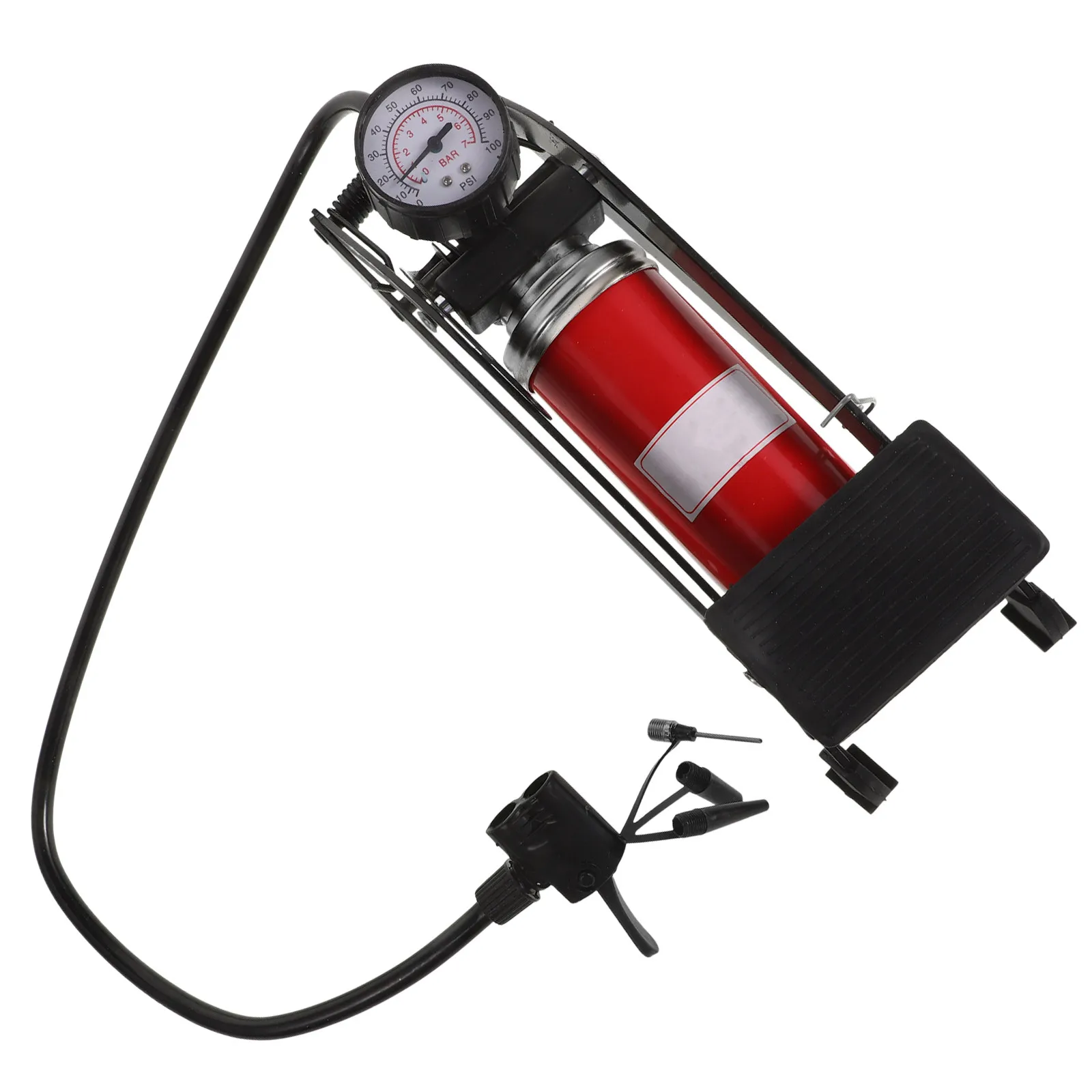 

1Pcs Foot Pump Tire Inflator High Pressure Multifunction Bike Tire Pump for Car Motorcycle Bicycle Balls Pumps Inflator