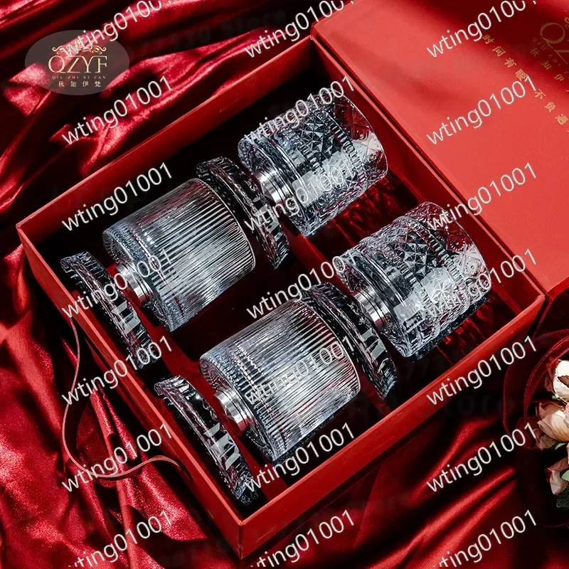for-qzyf-qiuzhi-yifan-premium-rotating-glass-tumbler-set-light-luxury-couple-wine-glasses-elegant-wedding-gift-box