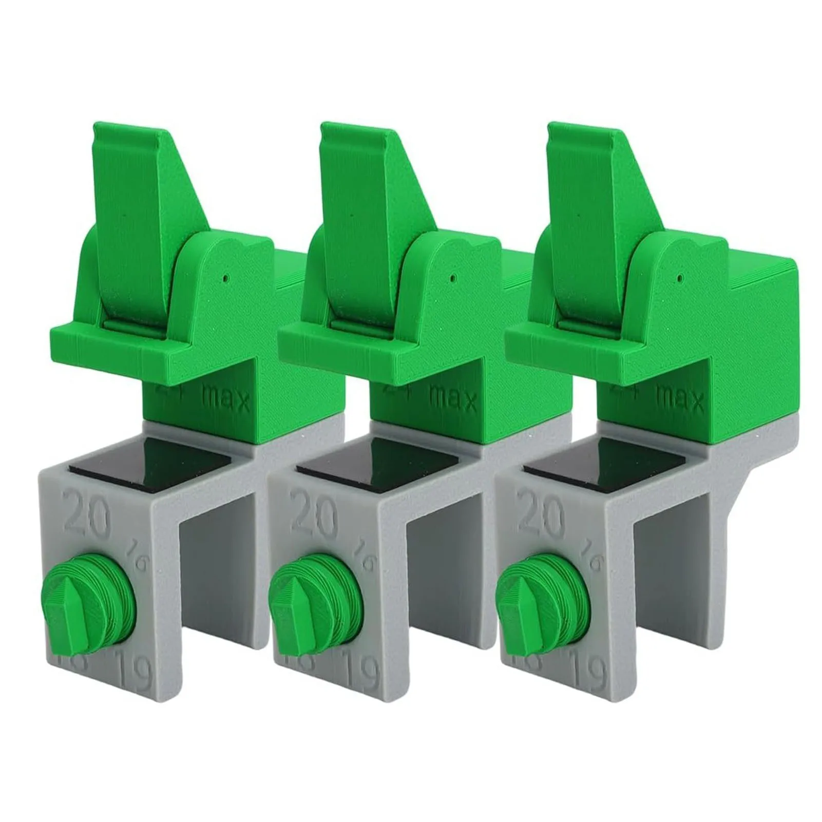 3PCS Adjustable Scribe Jig Tool Fast Clamp Tool for Woodworking Cabinet Filler 16 to 24mm Carcass 12 to 20mm Cabinet Scribe Jig