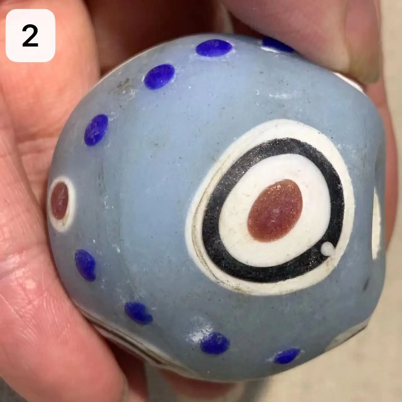 1pcs/lot old glass beads different colors shapes making eyes thousands years ancient methods precious accessories gem jewelry