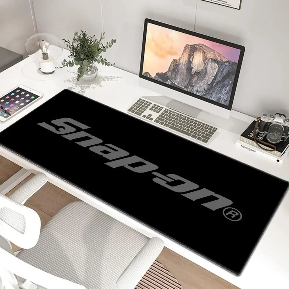 S-Snap On Mouse Pad 90x40CM Non-slip Gaming Mousepad Gamer E-Sports Mouse Mat Game Mechanical Keyboard XXL Desk Mat