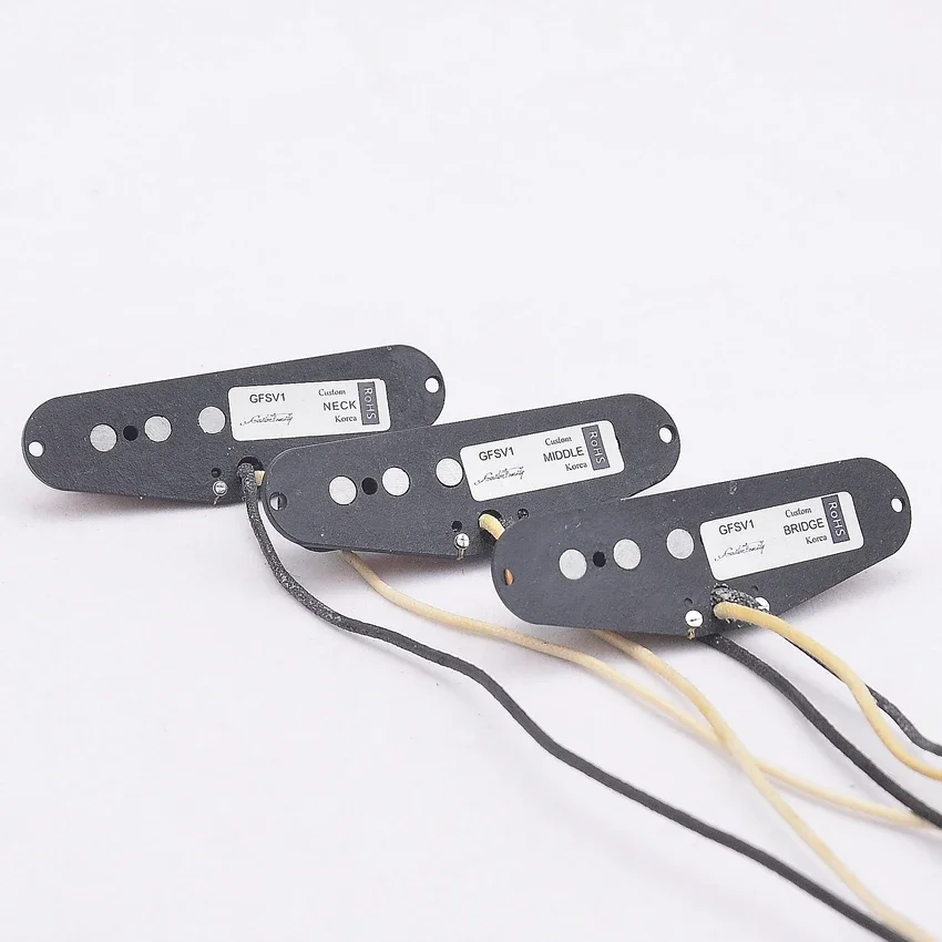 

1 Set ( 3 Pieces ) GFSV1 Custom Vintage Single Alnico Pickups For ST Electric GuitarMade in Korea】