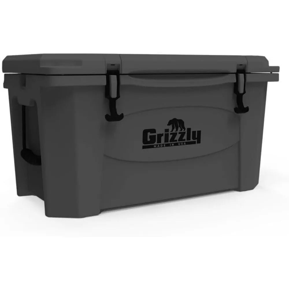 مبرد متين معزول بقدرة 45 لترًا - صنع في الولايات المتحدة الأمريكية مع ضمان مدى الحياة لمغامرات الشاطئ والقوارب والتخييم