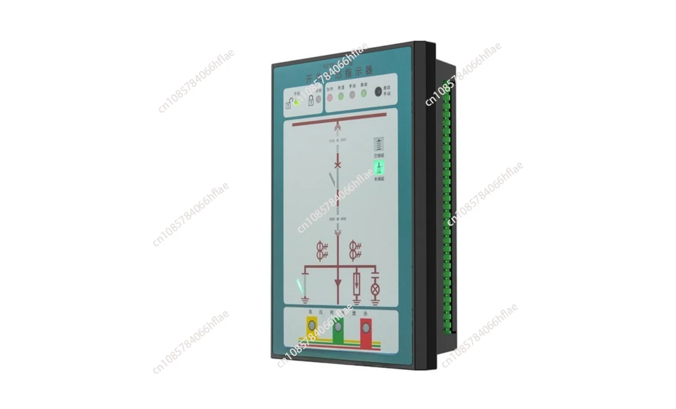For HZYN-9600, switch status indicator