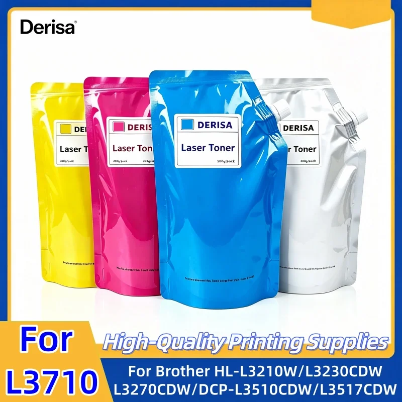 500g/pcak Refill Toner Cartridge Powder for Brother MFC-L3710CW L3750CDW MFC-9130CW 9140CDN 9330CDW 9340CDW MFC-L3770CDW