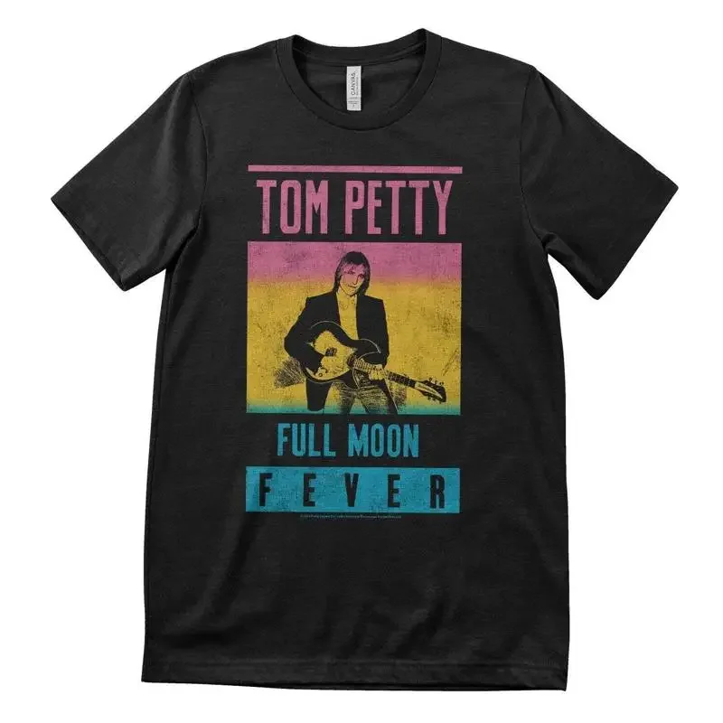 Licence Officielle Tom Petite The Heartbreakers Pleine Lune Fever Mens T shirt