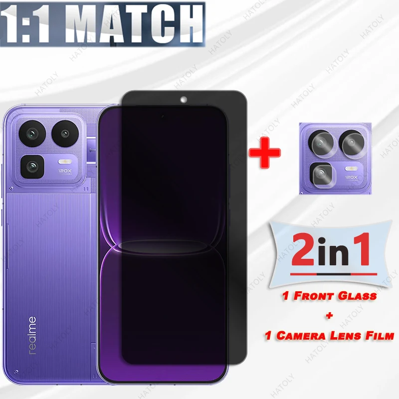 

Защитная пленка для экрана Realme Neo8, антишпионское стекло для Realme Neo8 5G, защитная пленка для объектива камеры Realme Neo8 5G