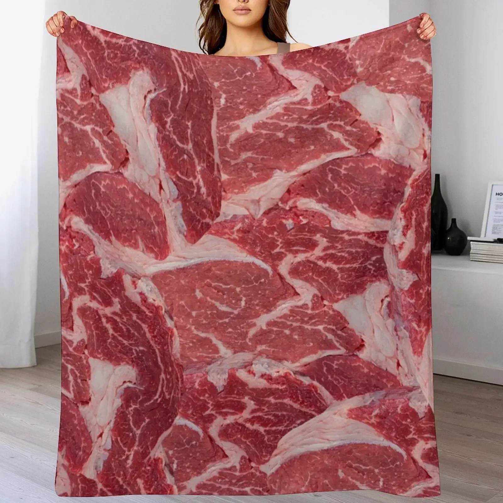 

Meat Throw Blanket Decorative Beds Luxury Brand Summer Beddings Blankets
