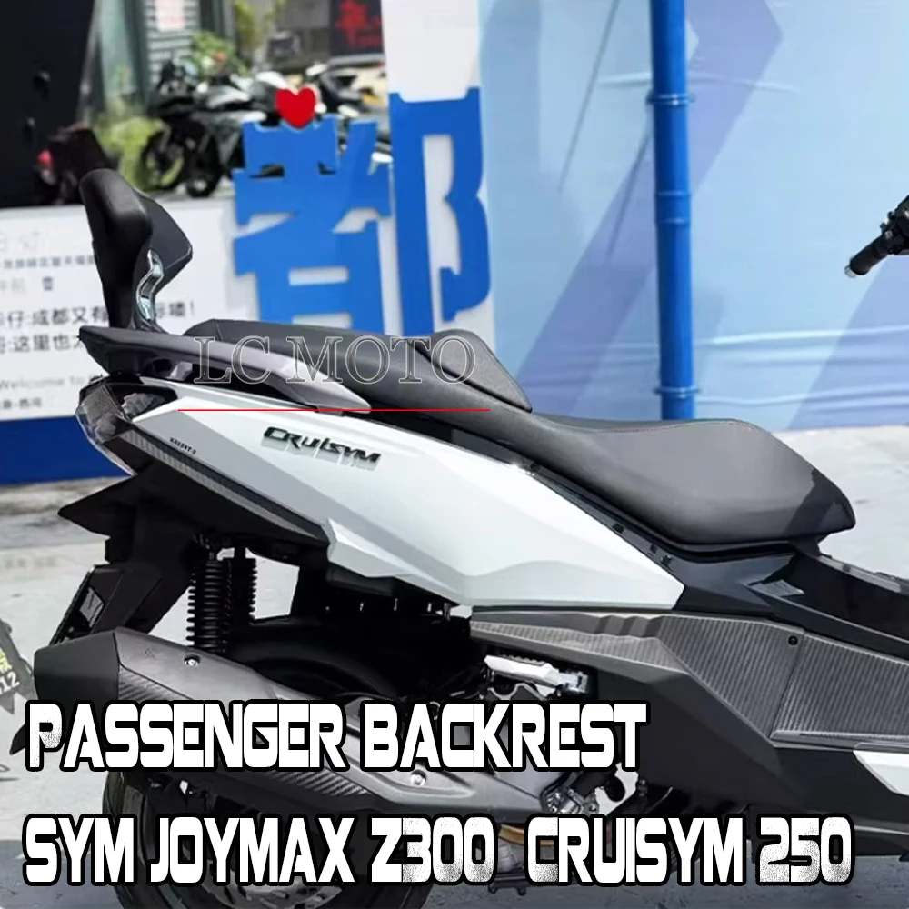 

For SYM Cruisym 250 Joymax Z300 Motorcycle Rear Backrest Passenger Backrest Lumbar Support Modification Accessories