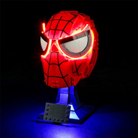 Led Lighting Kit for LEGO-76285,Compatible with Lego Mask Model,Only Light kit Not Include The Lego Set