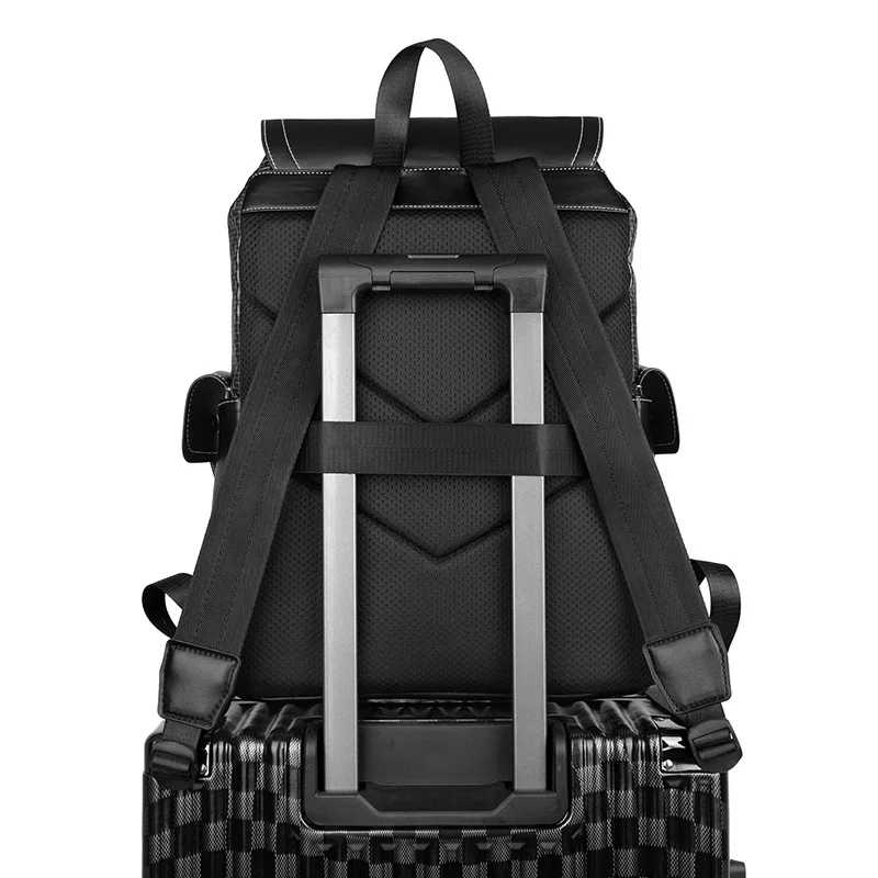 Large-Capacity Commuter Backpack, Business Laptop Bag, Casual Multi-Functional Three-Purpose Backpack, Fashionable Student School Bag, Ultra-Light 0.76kg Outdoor Water-Repellent Travel Bag