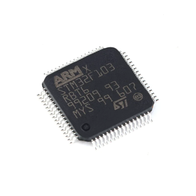 Original genuine STM32F103RBT6 LQFP-64 ARM Cortex-M3 32-bit microcontroller MCU