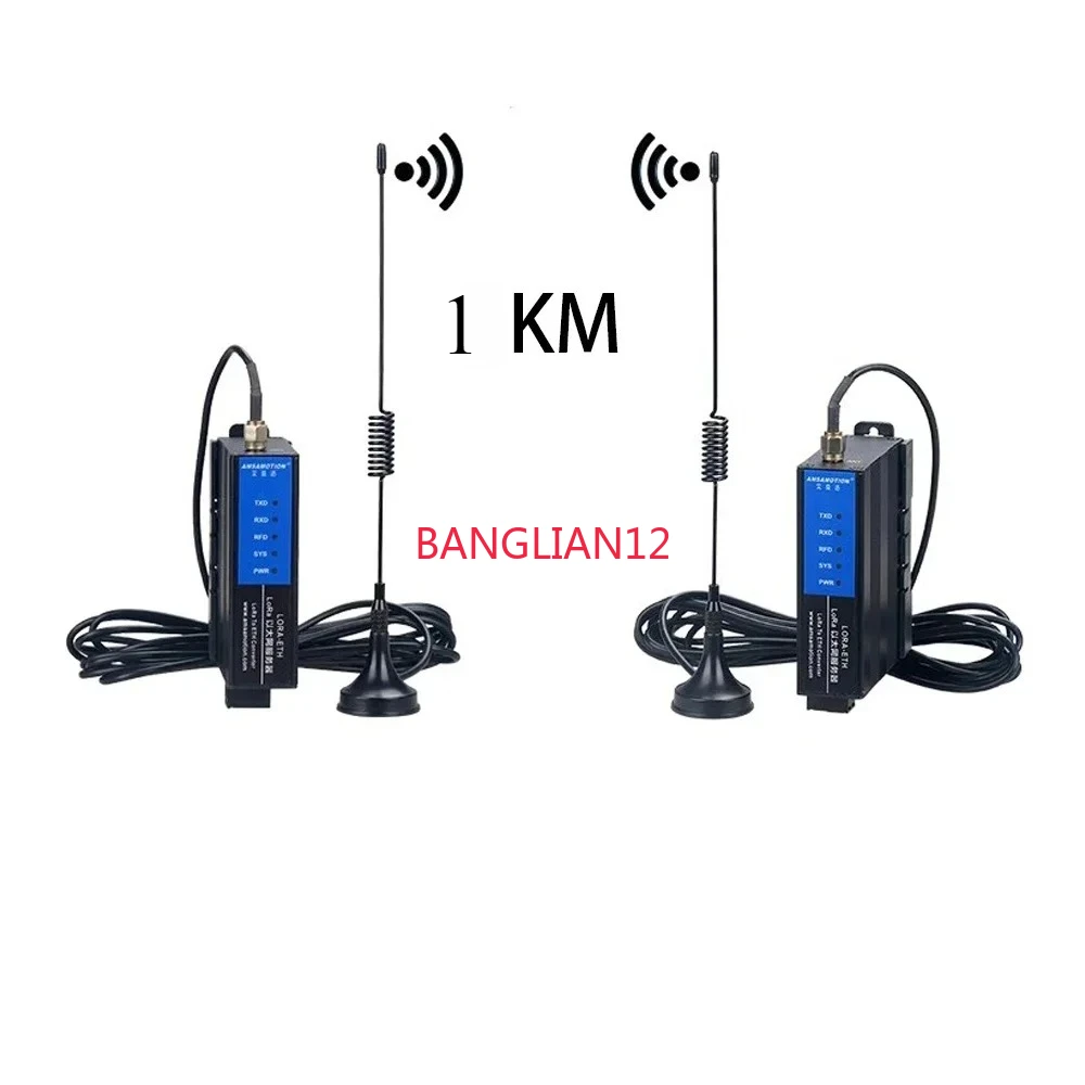 

Ethernet port transparent transmission module 433M radio frequency data transmission radio remote transceiver module