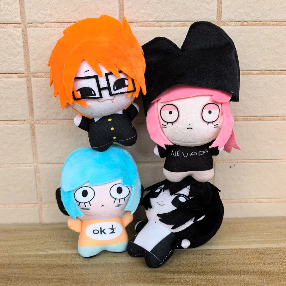 10cm Multiple Character Kawaii Cosplay Ranfren Anime Randal Nyon Nyen Cartoon Plush Toy Cute Funny Randal’s Friends Plushie Doll