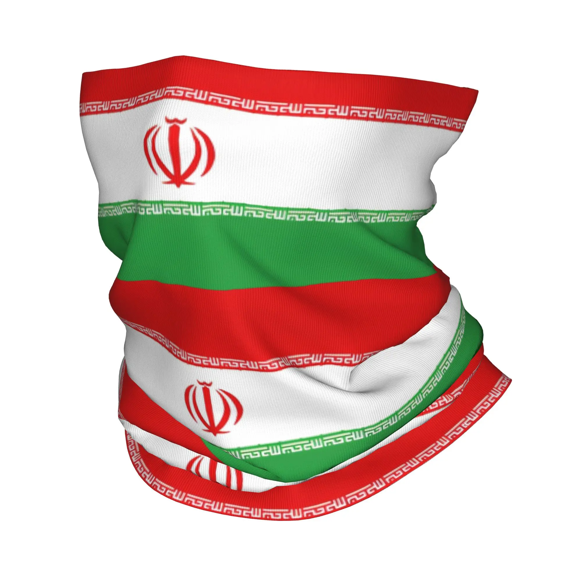 

Иранская бандана-маска с флагом Ирана, теплый ветрозащитный шарф для велоспорта и бега, унисекс, для взрослых